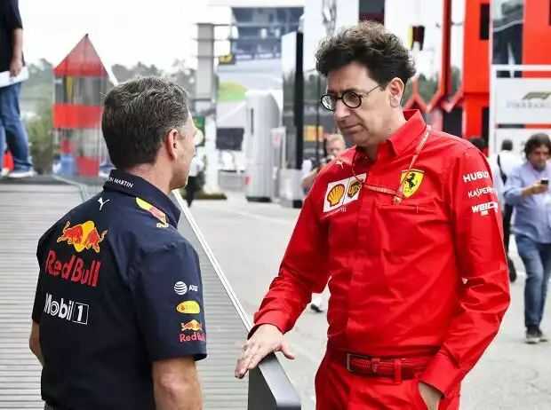 Titel-Bild zur News: Christian Horner, Mattia Binotto
