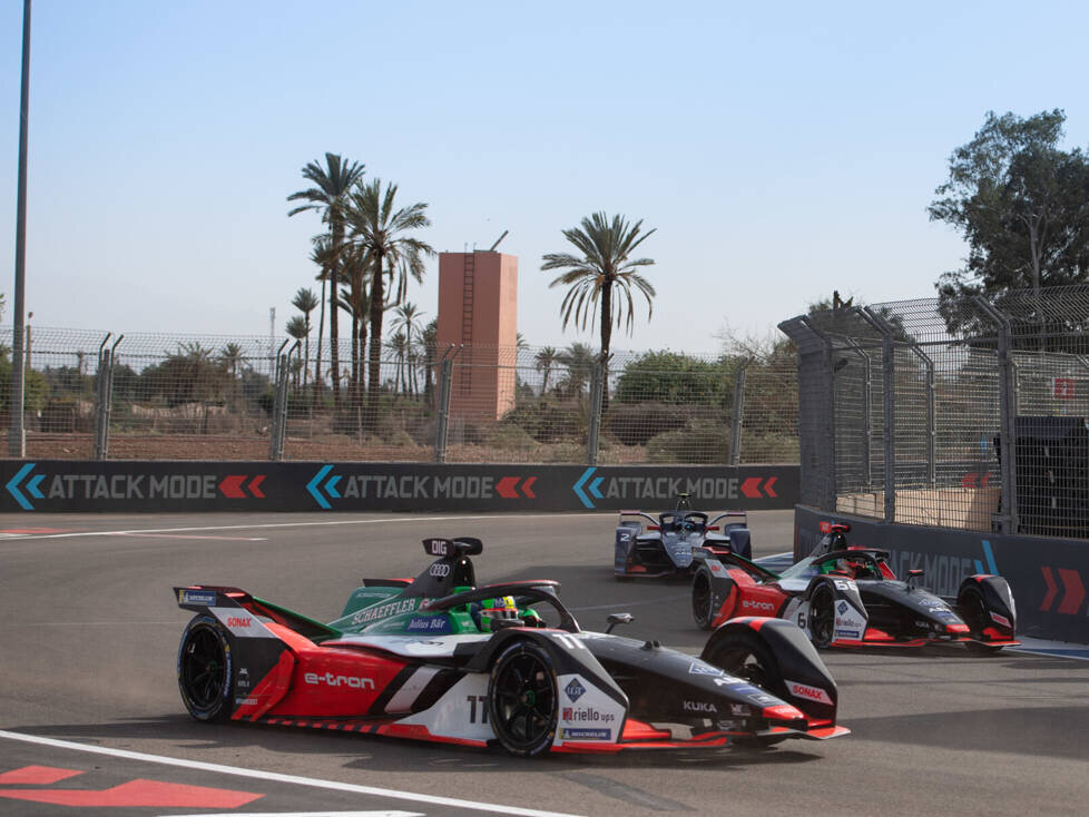 Lucas di Grassi, Daniel Abt, Sam Bird