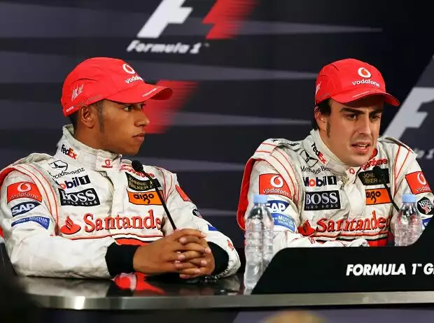 Lewis Hamilton, Fernando Alonso Titel-Bild zur News: Lewis Hamilton, Fernando Alonso