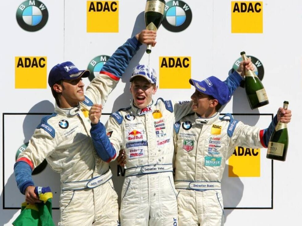 Atila Abreu, Sebastian Vettel, Sebastien Buemi