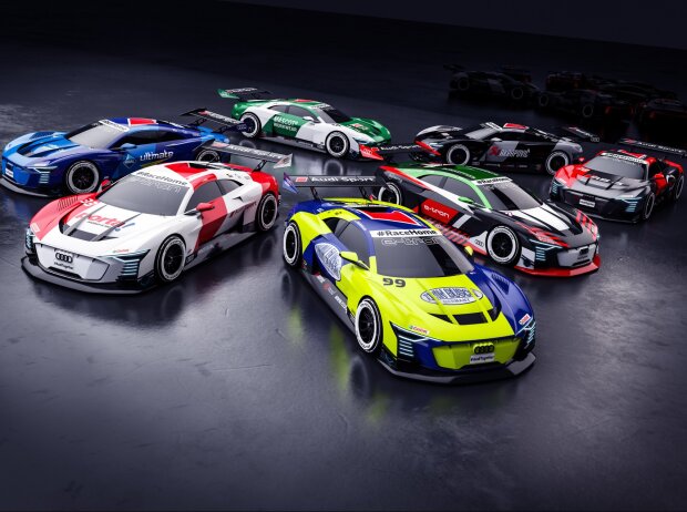 Titel-Bild zur News: Mike Rockenfeller, Audi e-tron Vision GT