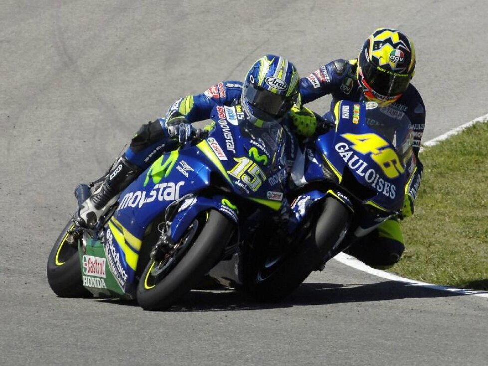 Sete Gibernau, Valentino Rossi