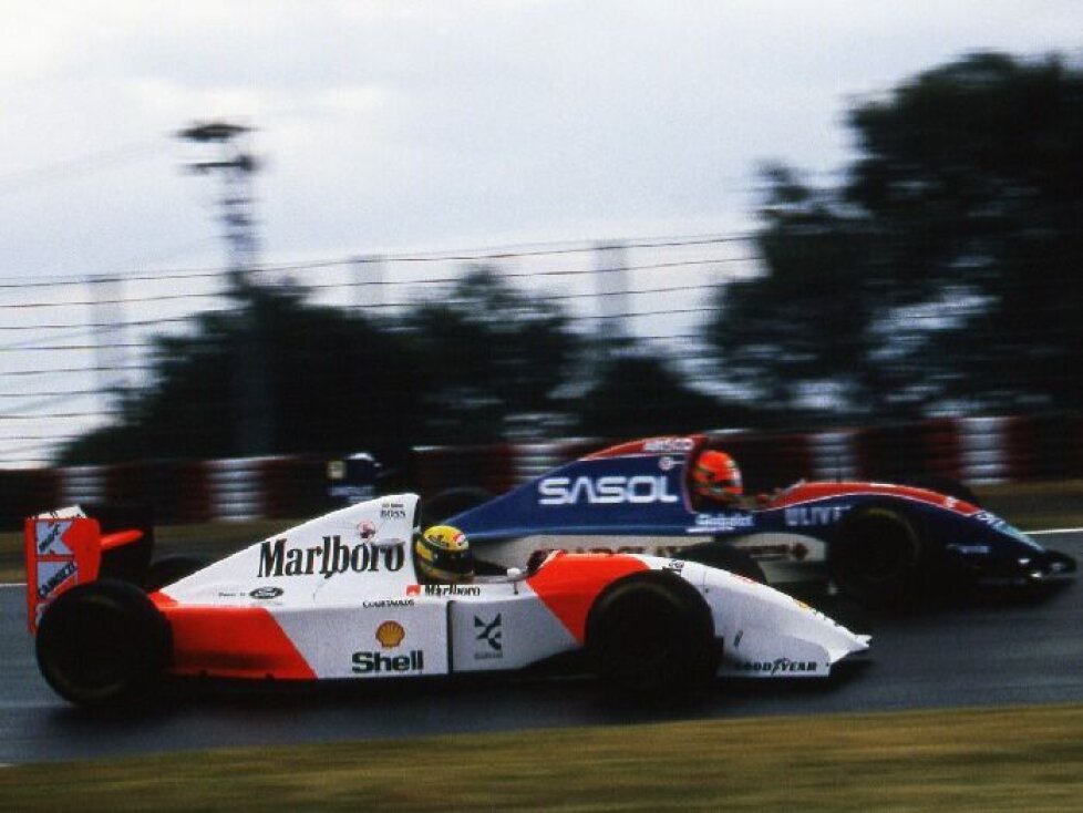 Ayrton Senna, Eddie Irvine