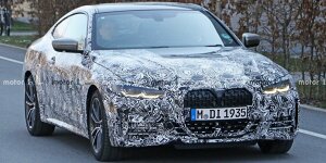 BMW 4er Coupé (2020): Erlkönig in Nahaufnahme