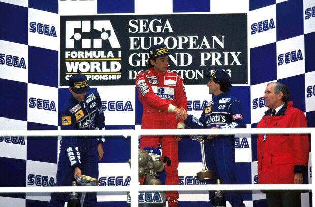 Damon Hill Alain Prost ~Damon Hill und Alain Prost ~ Damon Hill Alain Prost ~Damon Hill und Alain Prost ~