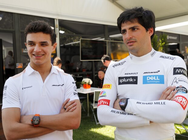 Lando Norris, Carlos Sainz Lando Norris, Carlos Sainz
