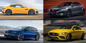 Die stärksten Vierzylinder-Motoren: Vom Golf GTI bis zum Cayman S
