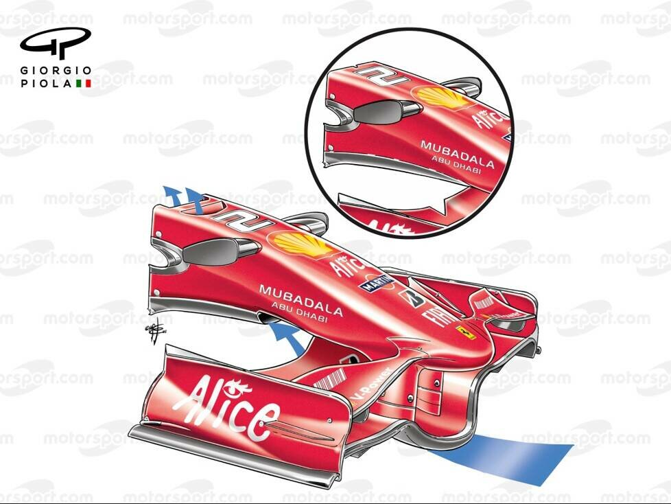 S-Schacht am Ferrari F2008