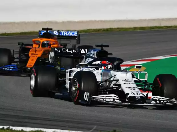 Titel-Bild zur News: Daniil Kwjat, Carlos Sainz