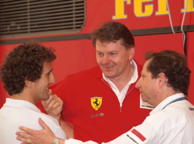 Alain Prost, John Barnard, Jean Todt