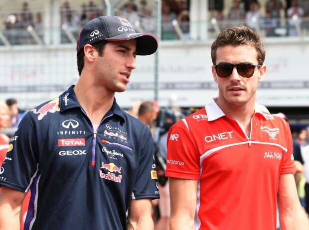 Titel-Bild zur News: Daniel Ricciardo, Jules Bianchi