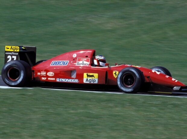 Titel-Bild zur News: Jean Alesi, Ferrari F92A