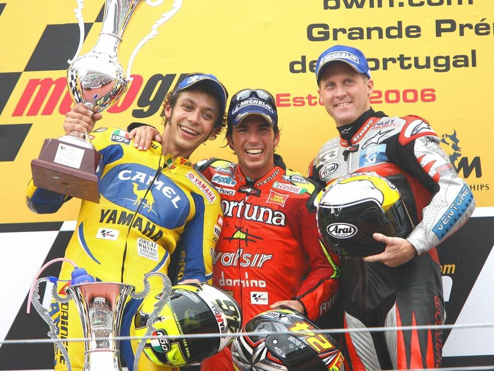 Valentino Rossi, Toni Elias, Kenny Roberts jr.