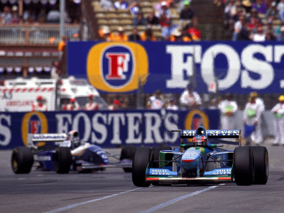 Michael Schumacher, Damon Hill