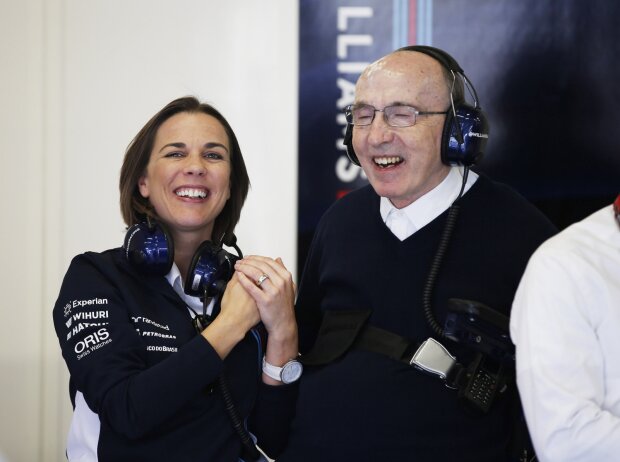 Claire Williams, Frank Williams Claire Williams, Frank Williams