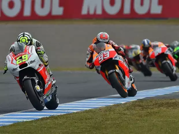 Titel-Bild zur News: Andrea Iannone, Marc Marquez