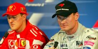 Michael Schumacher, David Coulthard