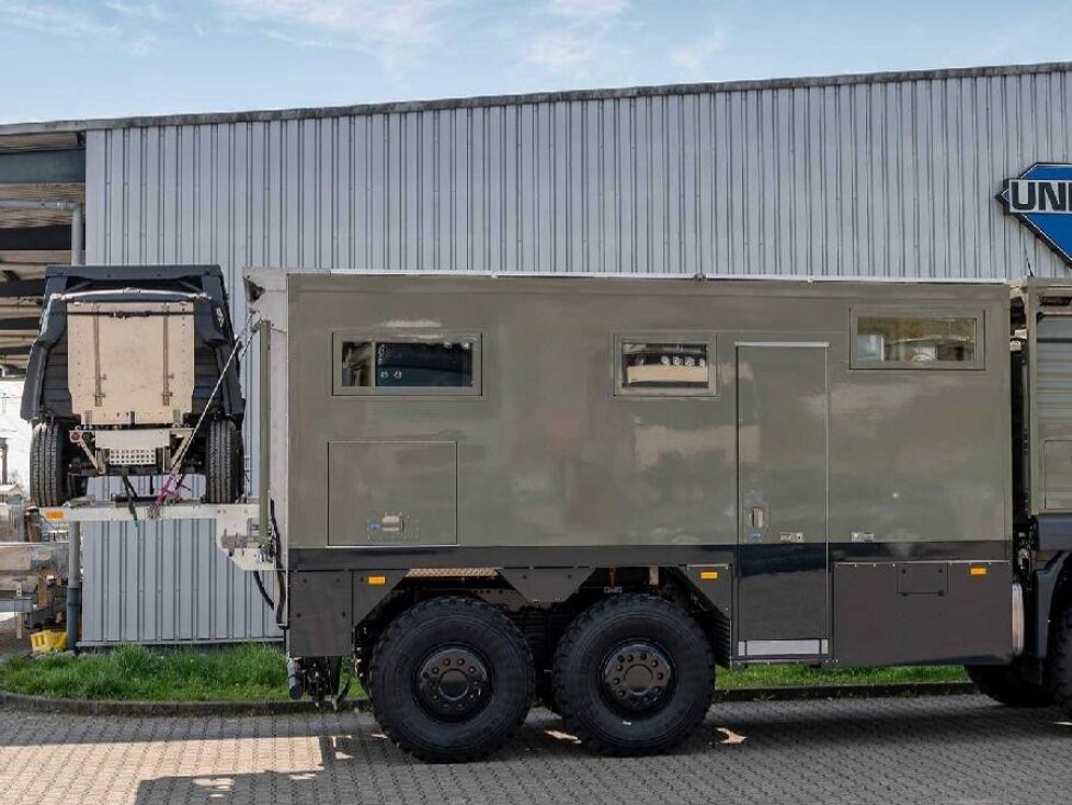 Unicat MD56c auf MAN TGS 6x6