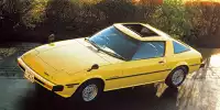 Der 1978 eingeführte Mazda RX-7 war Mazdas erster Massenmarkt-Sportwagen und wurde zum meistverkauften rotationsgetriebenen Fahrzeug der Geschichte