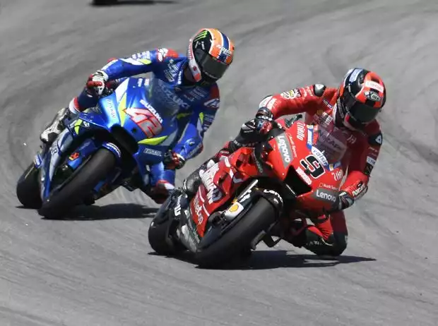 Titel-Bild zur News: Danilo Petrucci, Alex Rins