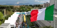 Formel-E-Fahrerlager in Rom