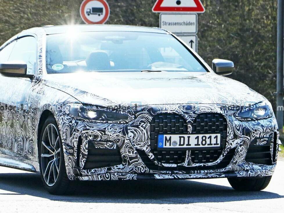 BMW 4er 2020 Erlkönig mit M Paket