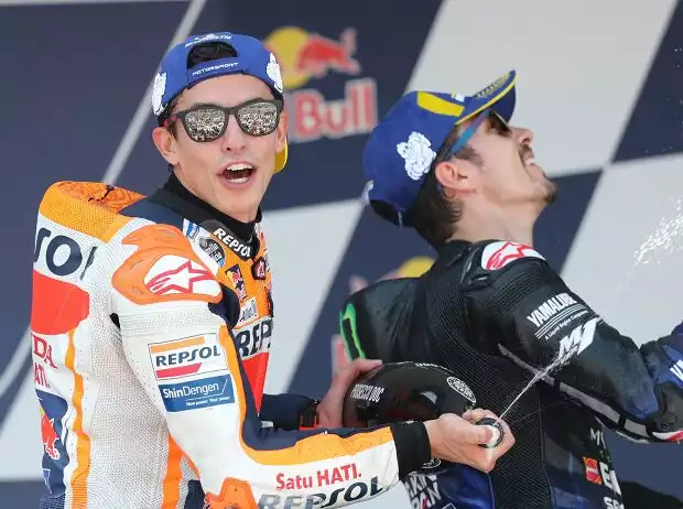 Marc Marquez, Maverick Vinales Titel-Bild zur News: Marc Marquez, Maverick Vinales