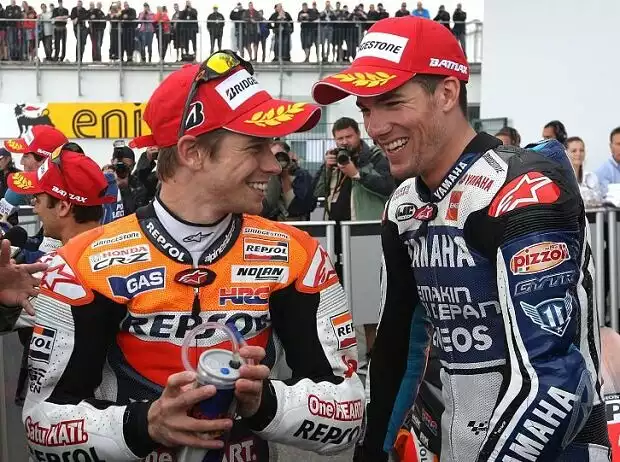 Casey Stoner, Ben Spies Titel-Bild zur News: Casey Stoner, Ben Spies