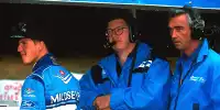 Michael Schumacher, Ross Brawn, Flavio Briatore, Spa 1994