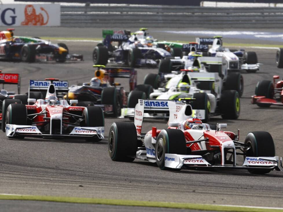 Timo Glock, Jarno Trulli