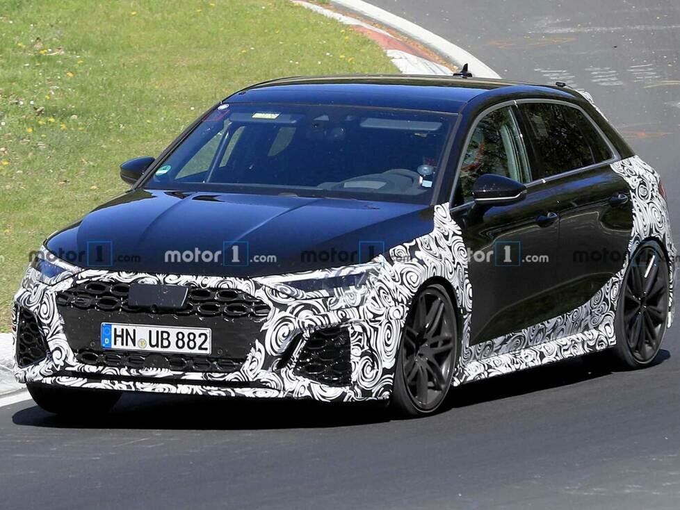 Audi RS 3 Sportback 2020 neue Erlkönigbilder