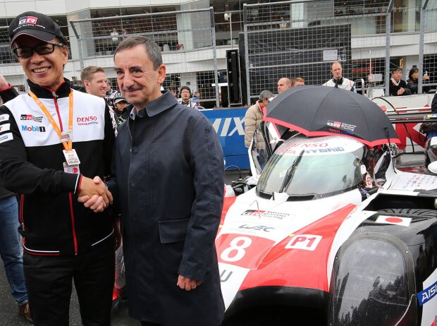 Shigeki Tomoyama, Pierre Fillon Shigeki Tomoyama, Pierre Fillon