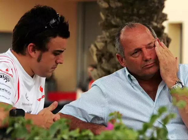 Titel-Bild zur News: Fernando Alonso, Ron Dennis