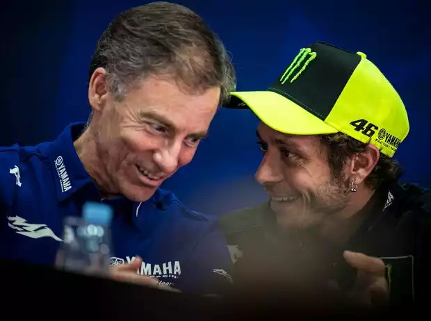 Valentino Rossi, Lin Jarvis Titel-Bild zur News: Valentino Rossi, Lin Jarvis