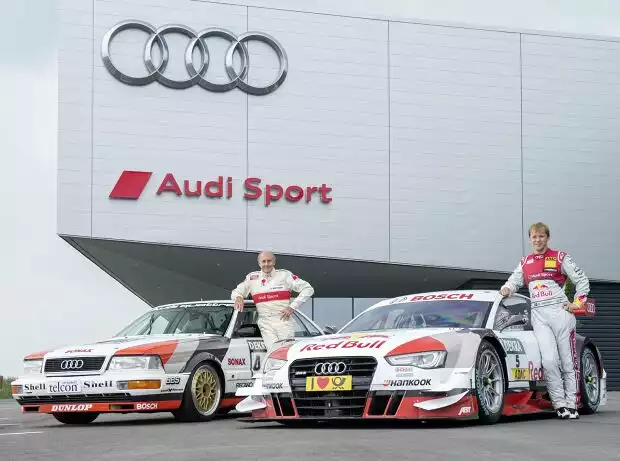 Hans-Joachim Stuck, Mattias Ekström Titel-Bild zur News: Hans-Joachim Stuck, Mattias Ekström