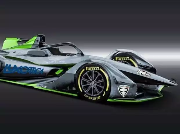 Designentwurf für Formel-E-Team von Gianfranco Pizzuto Titel-Bild zur News: Designentwurf für Formel-E-Team von Gianfranco Pizzuto