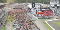 Fans von Max Verstappen am Hockenheimring 2019