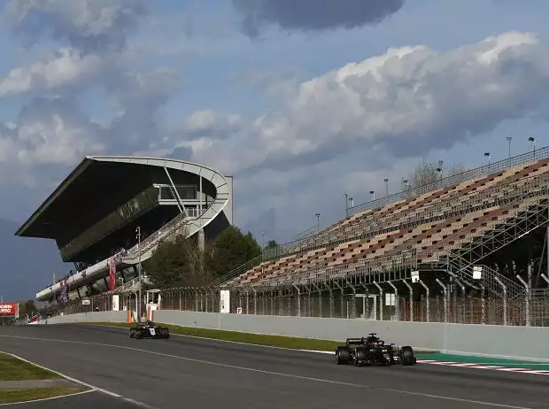 Esteban Ocon, Romain Grosjean Titel-Bild zur News: Esteban Ocon, Romain Grosjean