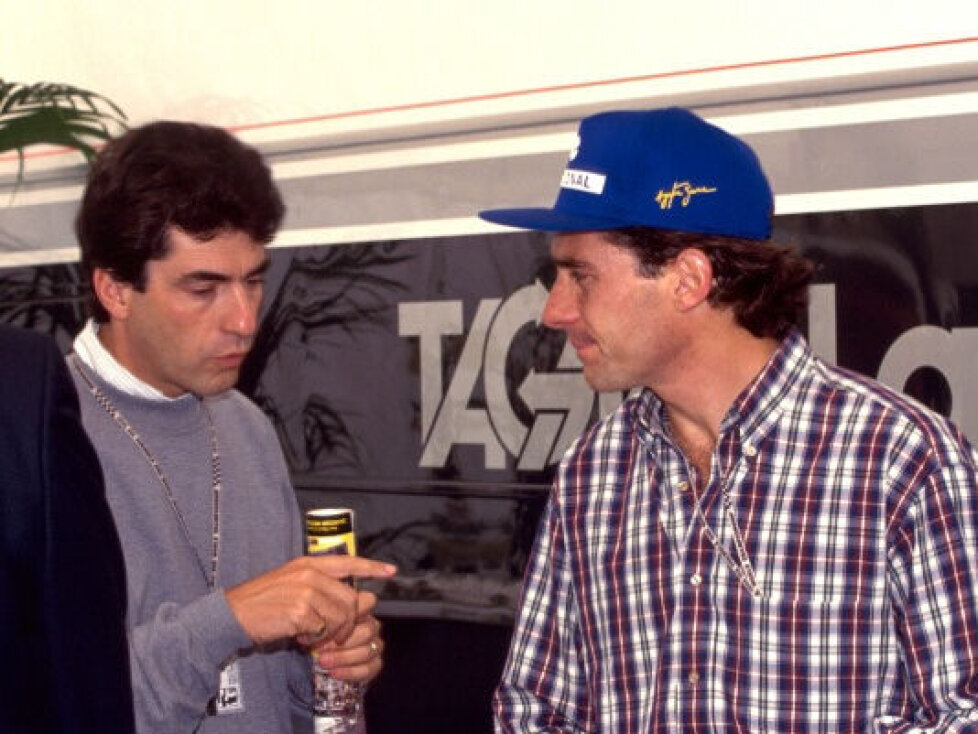 Julian Jakobi und Ayrton Senna