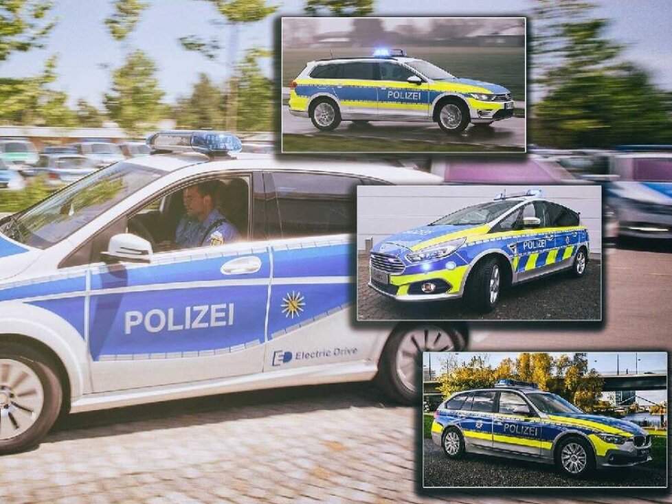 Polizeiautos in Deutschland