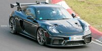 Bild zum Inhalt: Porsche 718 Cayman GT4 RS und weitere Neu-Sportler bei Tests am Ring gefilmt
