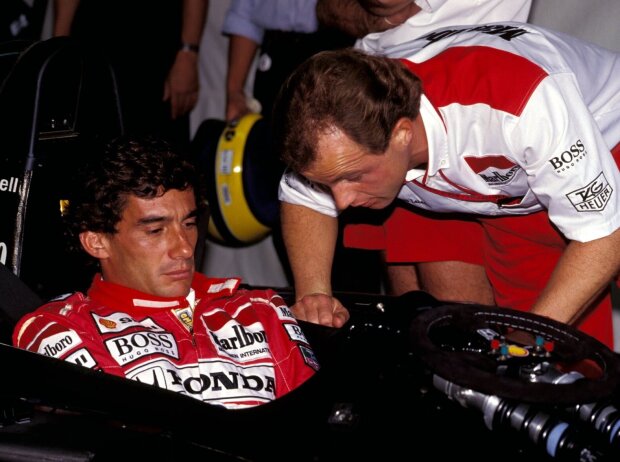 Titel-Bild zur News: Ayrton Senna, Josef Leberer