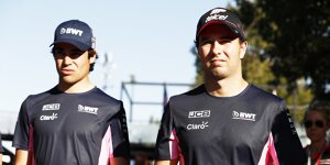Racing Point hält an Fahrerpaarung Perez/Stroll fest