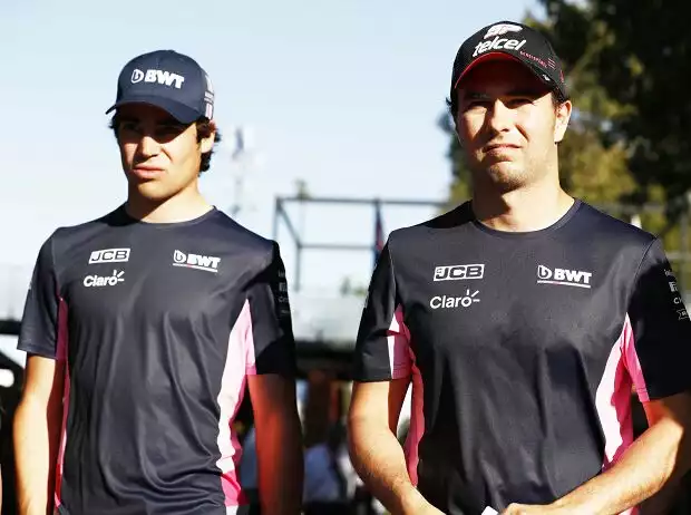 Titel-Bild zur News: Sergio Perez, Lance Stroll