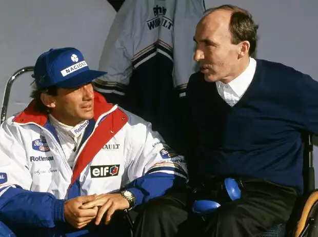 Ayrton Senna, Frank Williams Titel-Bild zur News: Ayrton Senna, Frank Williams