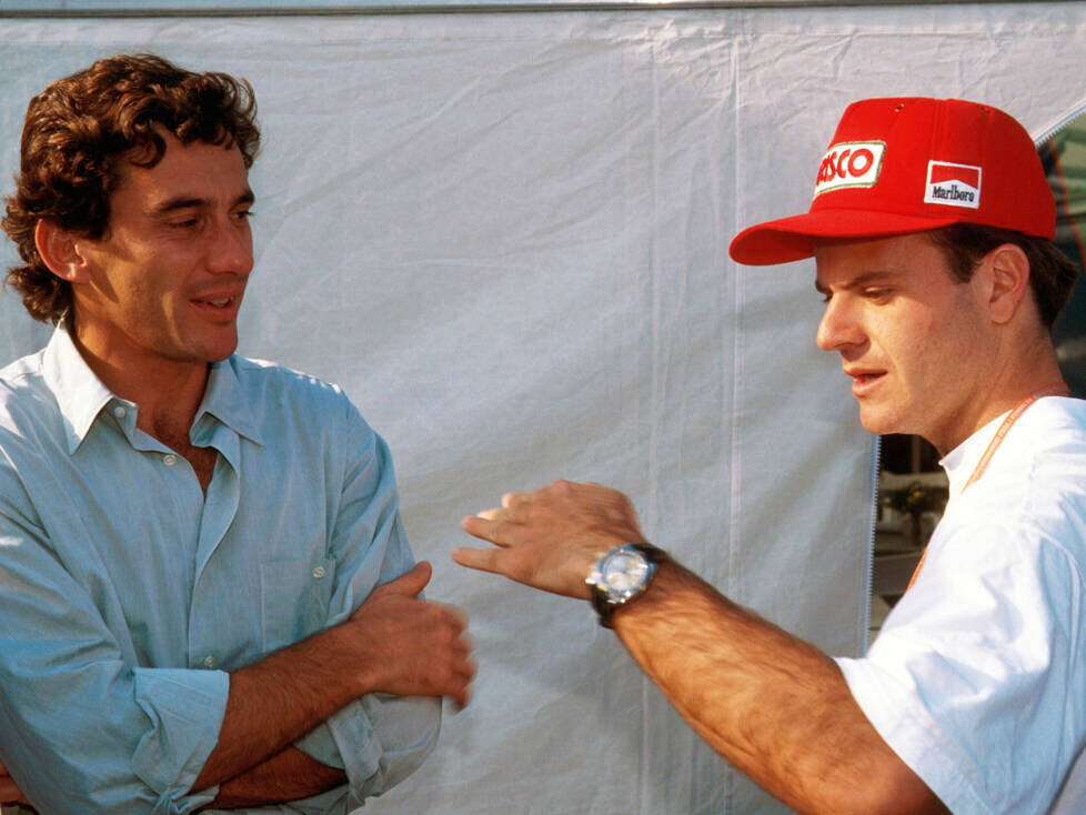 Ayrton Senna, Rubens Barrichello