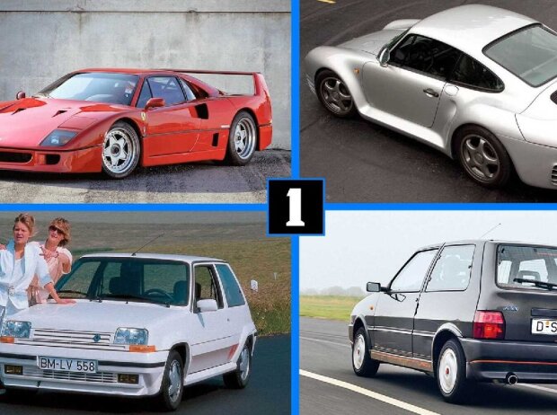 5 legendäre Auto-Duelle der 1980er-Jahre