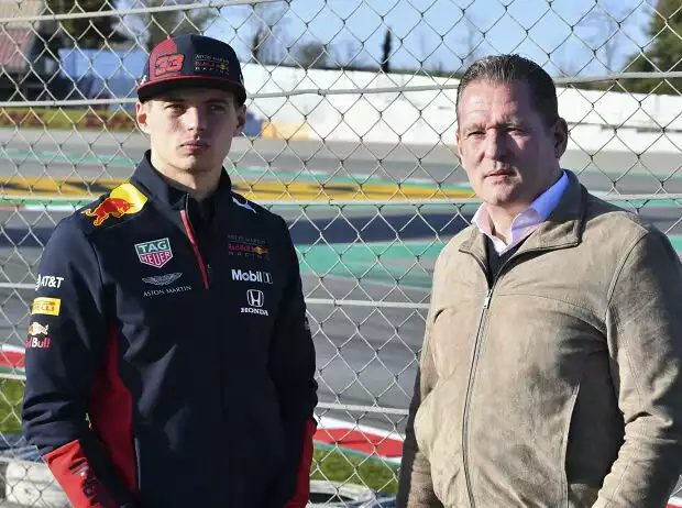 Titel-Bild zur News: Max Verstappen und Jos Verstappen