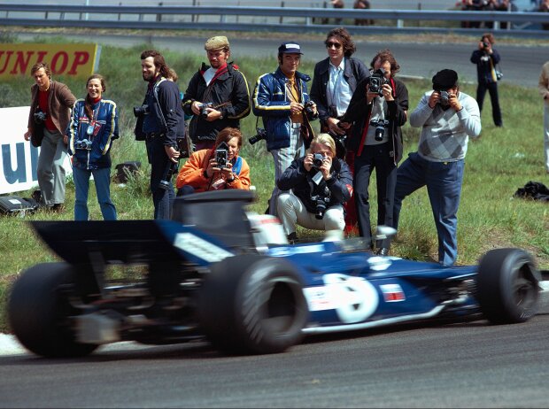 Jackie Stewart, Fotografen am Streckenrand