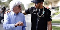 Bild zum Inhalt: Bernie Ecclestone stimmt Hamilton zu: Formel 1 ist zu sicher geworden
